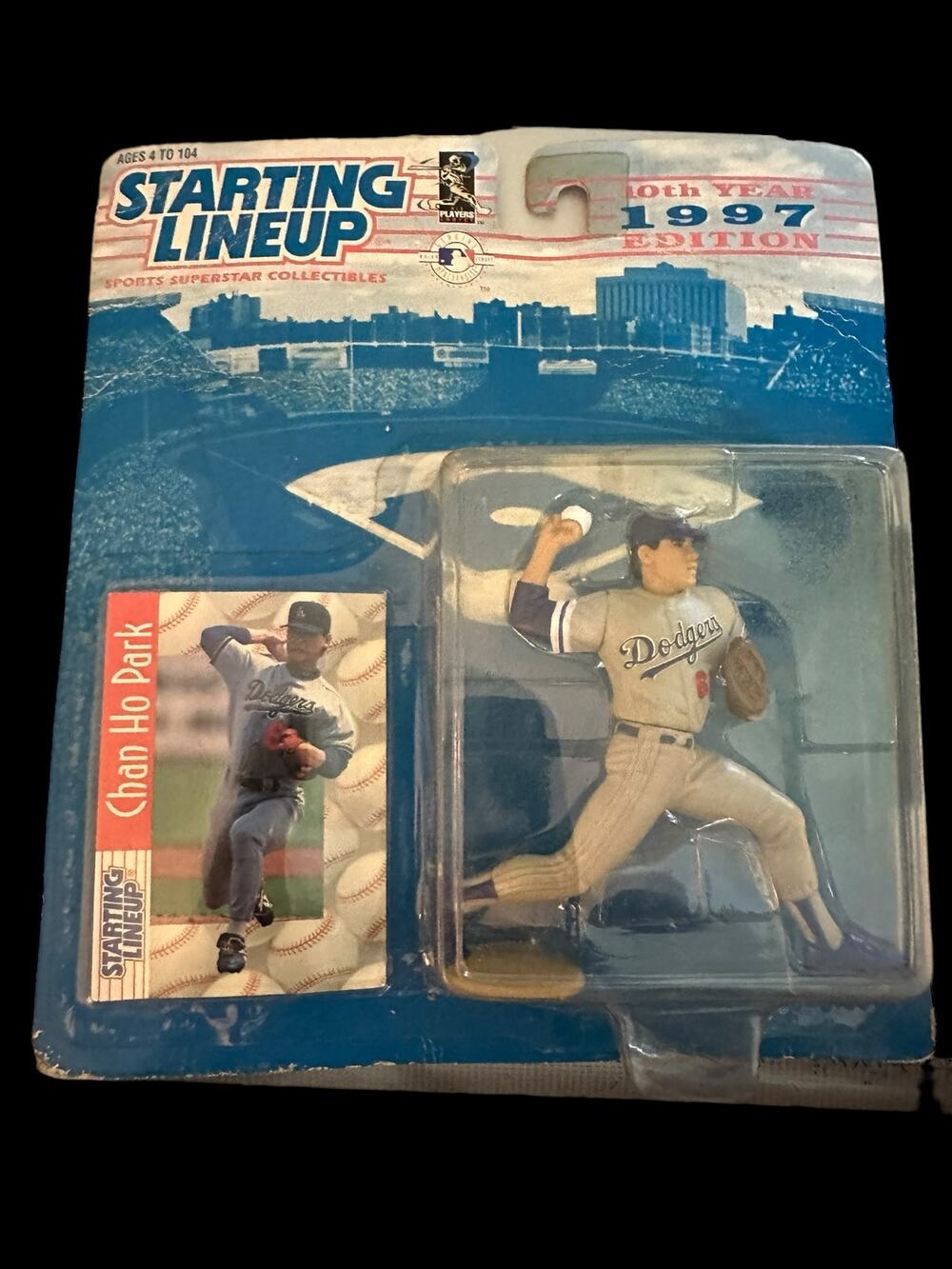 Starting Lineup Chan Ho Park Los Angeles Dodgers 1997 Vintage Korea
